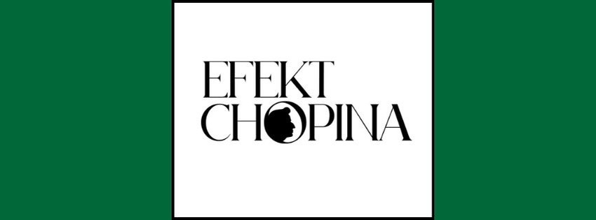 Grafika z napisem "Efekt Chopina"