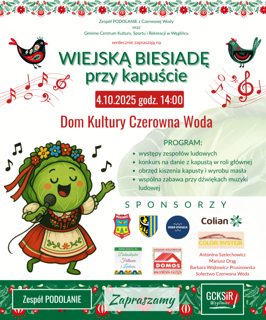 Grafika Biesiada przy kapuście